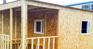 Сарай из дерева под ключ в Новошахтинске – строительствопо цене от 42192 рублей