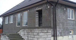 Фасад из газобетона для дома в Новошахтинске - Строй-Нвш, качественная отделка от 2110 руб.